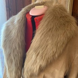 Terry Lewis Suede & Faux Fur Jacket